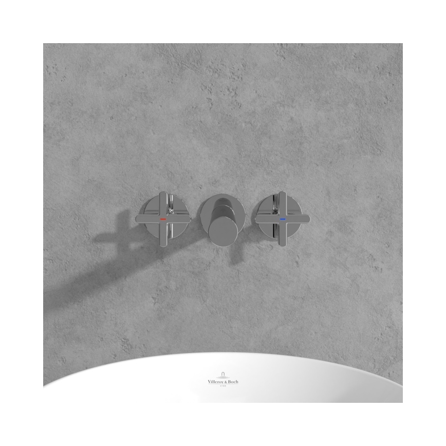 Villeroy & Boch TVZ10601200061 - Baterie pentru lavoar LOOP&FRIENDS, crom lucios