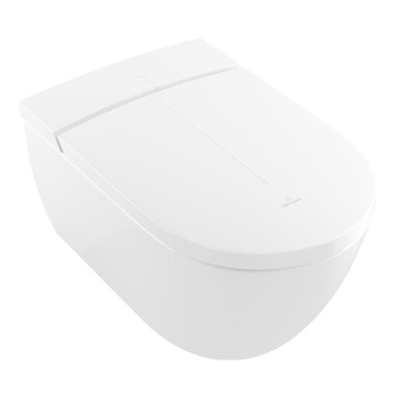 Villeroy & Boch V0E100R1 - Bideu suspendat cu capac SoftClose VICLEAN ceramică/alb + telecomandă