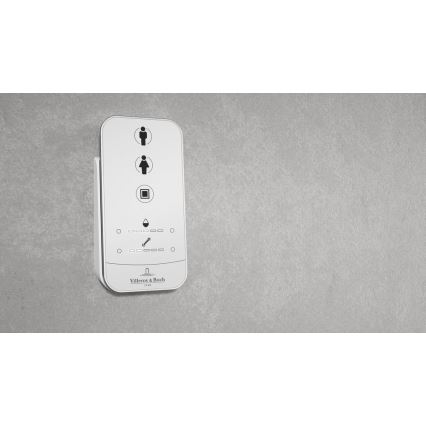 Villeroy & Boch V0E100R1 - Bideu suspendat cu capac SoftClose VICLEAN ceramică/alb + telecomandă
