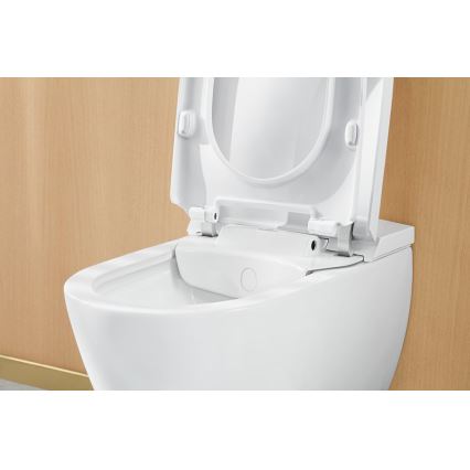 Villeroy & Boch V0E100R1 - Bideu suspendat cu capac SoftClose VICLEAN ceramică/alb + telecomandă
