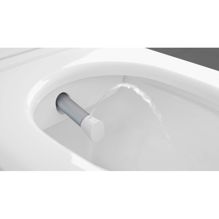Villeroy & Boch V0E100R1 - Bideu suspendat cu capac SoftClose VICLEAN ceramică/alb + telecomandă