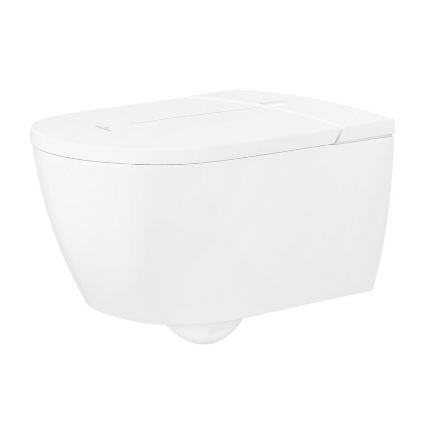Villeroy & Boch V0E100R1 - Bideu suspendat cu capac SoftClose VICLEAN ceramică/alb + telecomandă