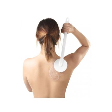 Vitility - Aplicator pentru gel de duș/loțiune de corp, alb/albastru