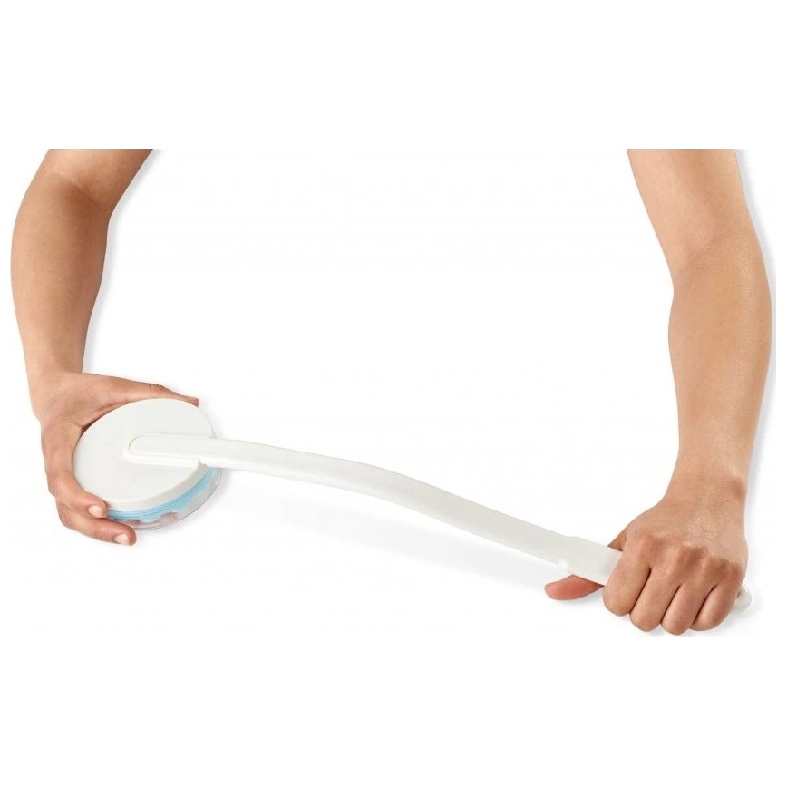 Vitility - Aplicator pentru gel de duș/loțiune de corp, alb/albastru