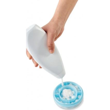 Vitility - Aplicator pentru gel de duș/loțiune de corp, alb/albastru