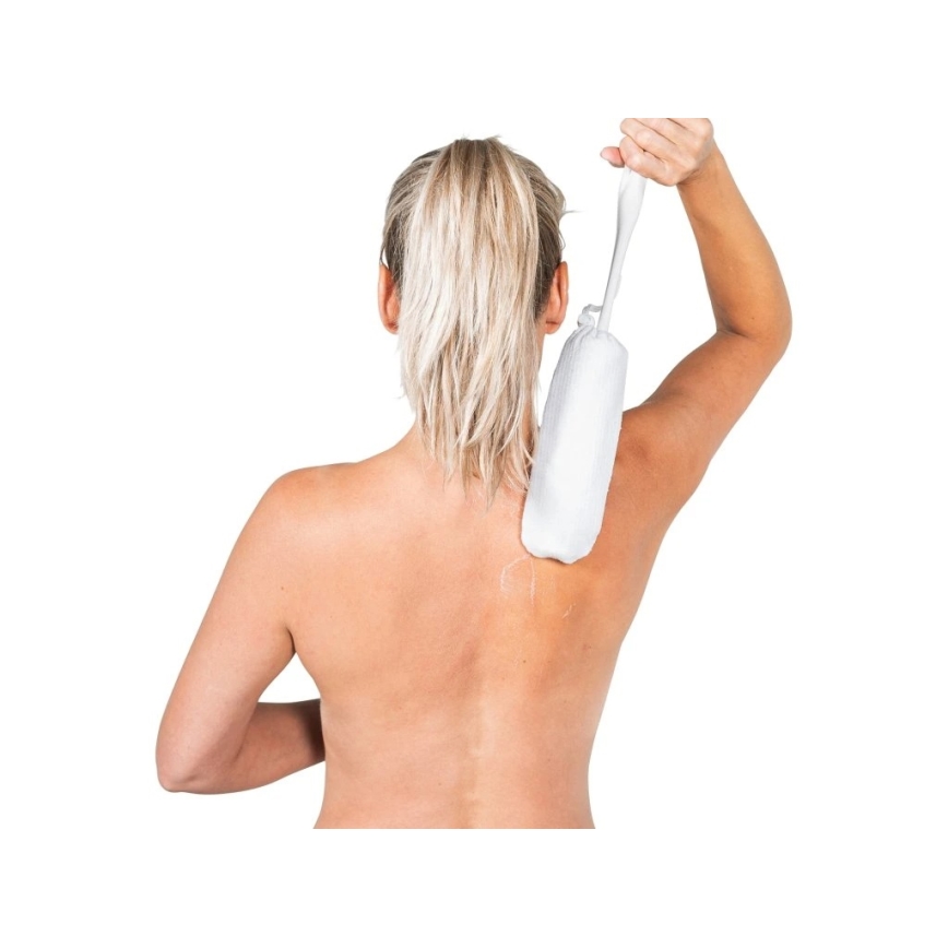 Vitility - Burete de spălat cu mâner, alb