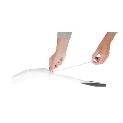 Vitility - Burete de spălat cu mâner, alb