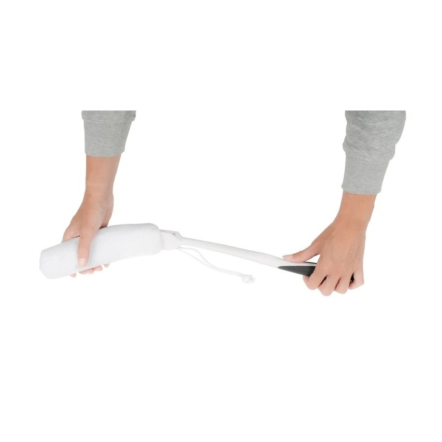 Vitility - Burete de spălat cu mâner, alb