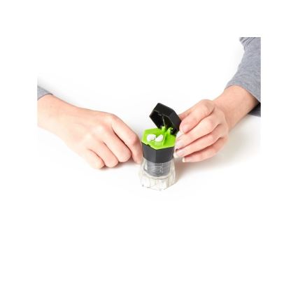 Vitility - Dozator și tăietor de pastile 5-în-1, negru