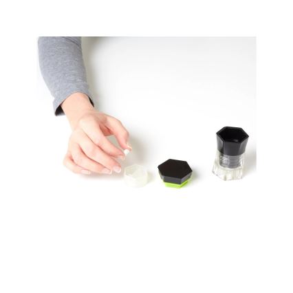 Vitility - Dozator și tăietor de pastile 5-în-1, negru