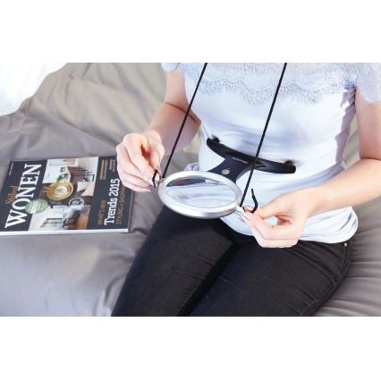 Vitility - Lupă de lectură iluminată