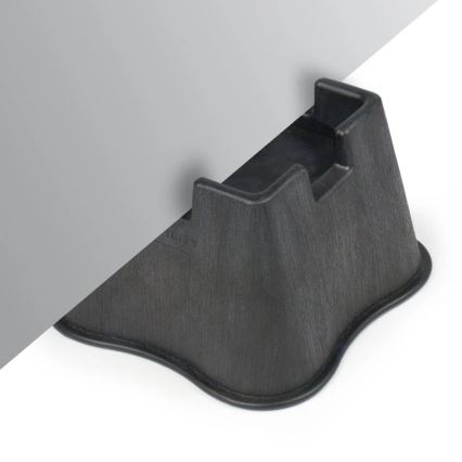 Vitility - Set de 4 suporturi pentru ridicarea patului, 7 cm, negre