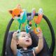 Vulpe de jucărie spiralată suspendată pentru copii Infantino