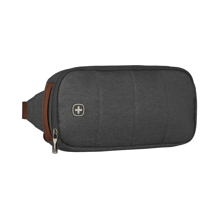 Wenger - Rucsac pentru laptop 15 l 16 cu buzunar pentru tabletă 12 + geantă crossbody City Upgrade 2în1 gri