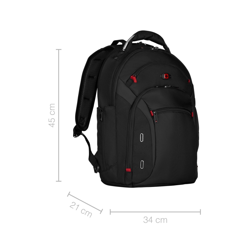 Wenger - Rucsac pentru laptop 20 l 15 cu buzunar pentru tabletă 10 Gigabyte negru
