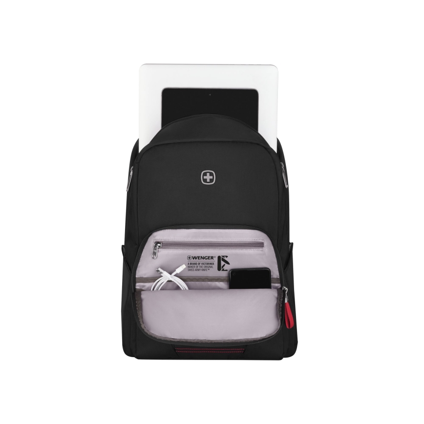 Wenger - Rucsac pentru laptop 20 l 15,6 cu buzunar pentru tabletă 10 Motion negru