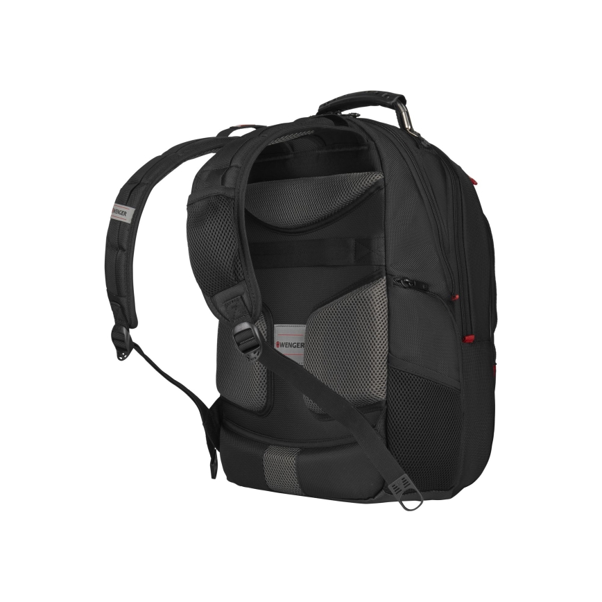Wenger - Rucsac pentru laptop 25 l 16 cu buzunar pentru tabletă 10 Pegasus Deluxe negru