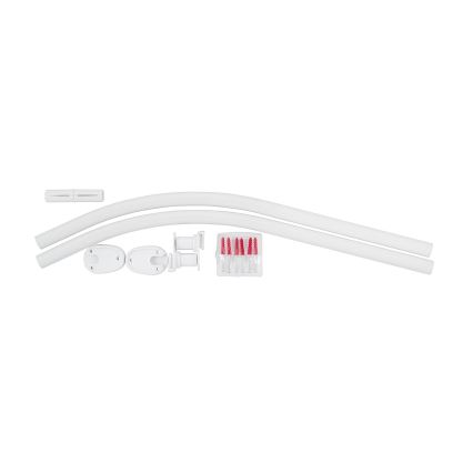 WENKO 19219100 - Bară de duș 80x90 cm albă