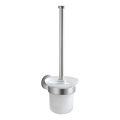WENKO 19614100 - Perie WC BOSIO MATT 10x14 cm oțel inoxidabil/argintiu/satinat