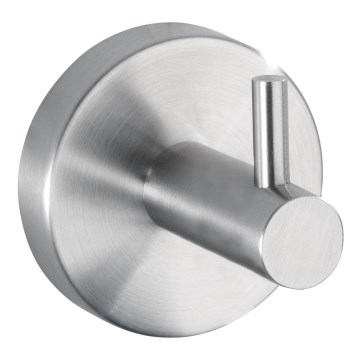 WENKO 19621100 - Cârlig BOSIO MATT, inox/argintiu, 5,5 x 5,5 cm