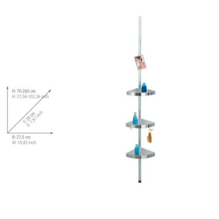 WENKO 20349100 - Profil de colț PREMIUM 27,5 x 260 cm, satinat