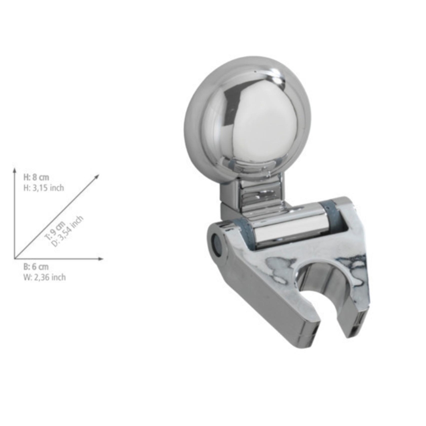 WENKO 20619100 - Suport pentru duș FIORINA 6x9 cm, crom lucios