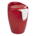 WENKO 20624100 - Taburet CANDY, 36 x 50,5 cm, roșu/negru