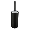 WENKO 21210100 - Perie WC BRASIL 10x37 cm neagră/crom lucios