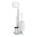 WENKO 21565100 - Perie WC RIVALTA 18x70 cm alb/negru
