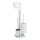 WENKO 21565100 - Perie WC RIVALTA 18x70 cm alb/negru