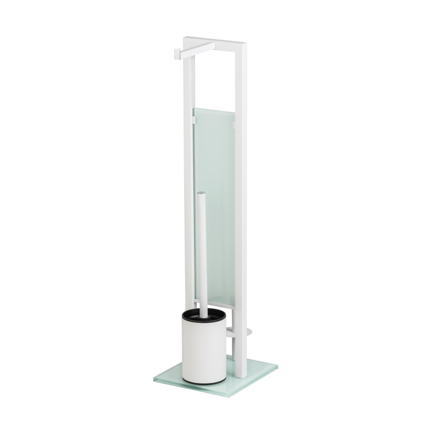WENKO 21565100 - Perie WC RIVALTA 18x70 cm alb/negru