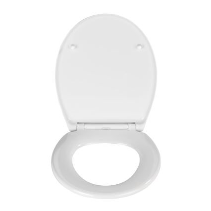 WENKO 21903100-WC capac SAMOS, 44,5 x 37,5 cm, alb/argintiu