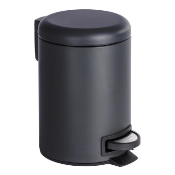 WENKO 22143800 - Coș LEMAN 17 x 25 cm, negru