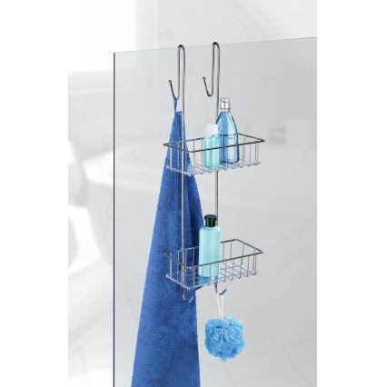 WENKO 22213100 - Suport ALDO 24,5x70 cm inox/argintiu