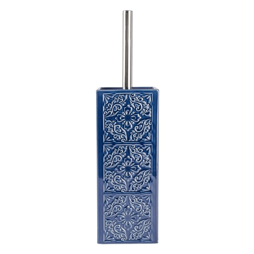 WENKO 22654100 - Perie WC CORDOBA 9,5x35 cm albastră
