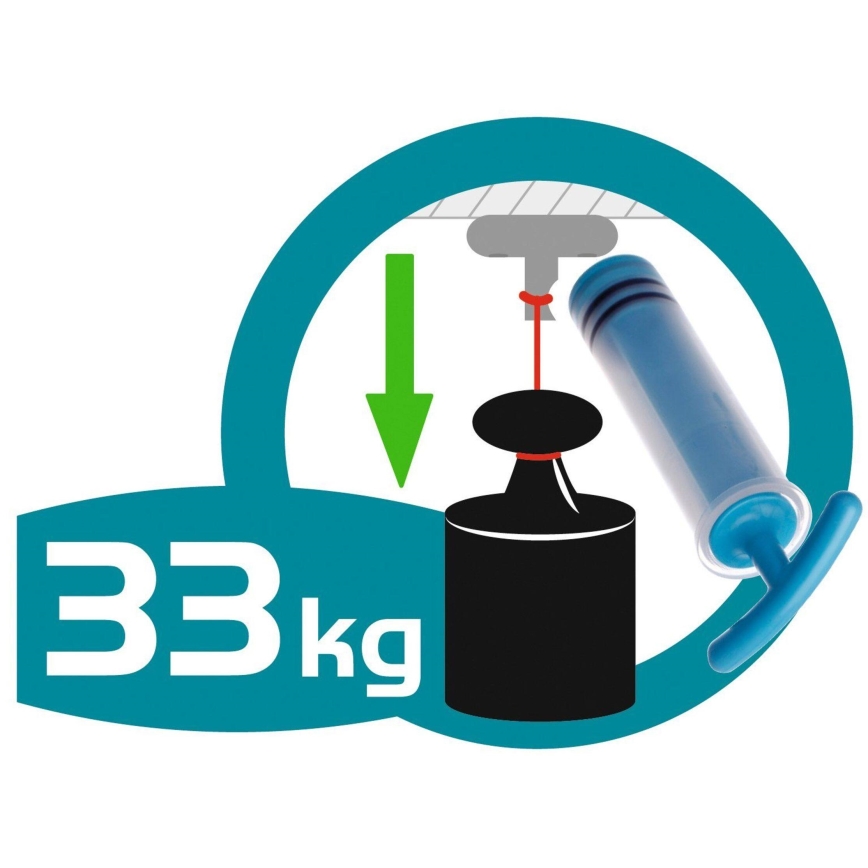 WENKO 22684100 - Suport pentru prosoape VACUUM-LOC QUADRO ED, 60,5 x 6 cm, argintiu / crom lucios