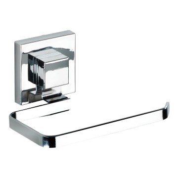WENKO 22687100 - Suport pentru hârtie igienică VACUUM-LOC QUADRO ED, 14 x 11 cm, crom lucios