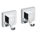WENKO 22688100 - Cârlig VACUUM-LOC QUADRO ED, 6 x 7 cm, argintiu/crom lucios