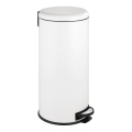 WENKO 22709100 - Coș LEMAN 30,5x64 cm alb/negru