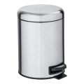 WENKO 22829100 - Coș LEMAN, 17 x 25 cm, inox satinat/negru