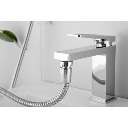 WENKO 22866100 - Duș UNIVERSAL 170x6,5 cm crom lucios/argintiu/gri