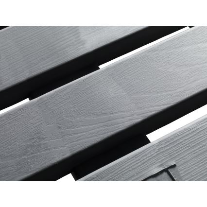 WENKO 22947100 - Covoraș de duș, interior & exterior, 55 x 55 cm, gri