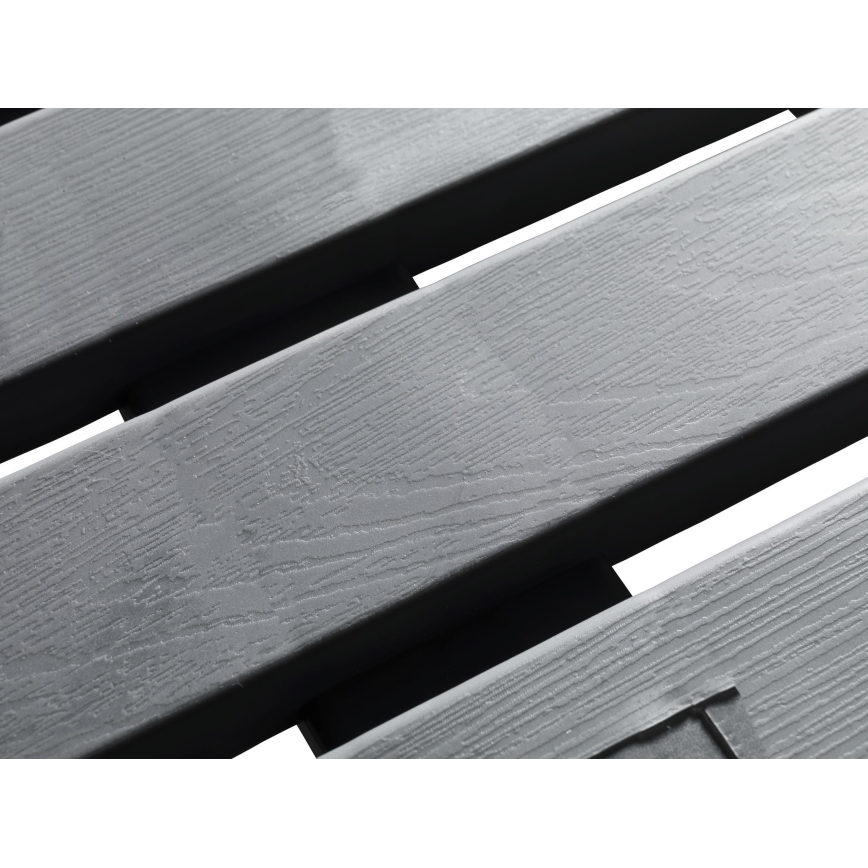 WENKO 22947100 - Covoraș de duș, interior & exterior, 55 x 55 cm, gri