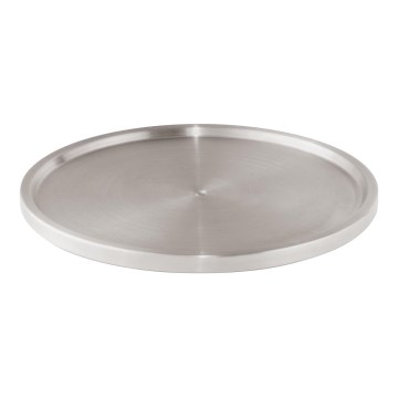 WENKO 2334100 - Tavă din oțel inoxidabil 26,5 x 1,5 cm, inox/argintiu