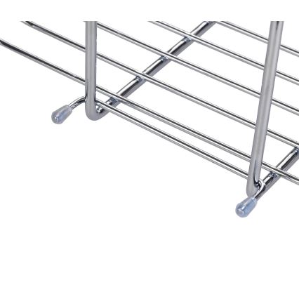 WENKO 23499100 - Poliță pentru duș MILO 25x36 cm inox/argintiu/transparent
