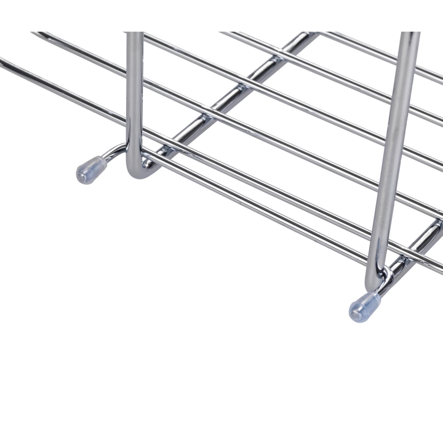 WENKO 23499100 - Poliță pentru duș MILO 25x36 cm inox/argintiu/transparent