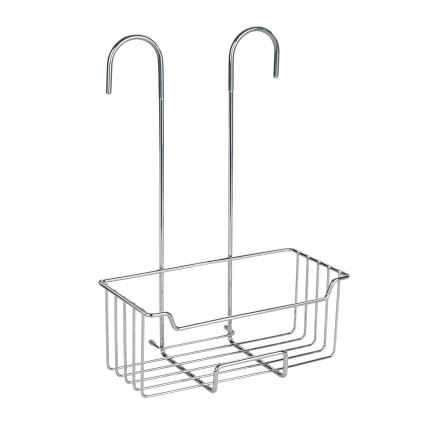 WENKO 23499100 - Poliță pentru duș MILO 25x36 cm inox/argintiu/transparent