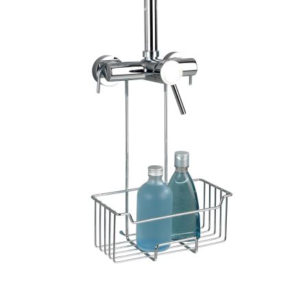 WENKO 23499100 - Poliță pentru duș MILO 25x36 cm inox/argintiu/transparent