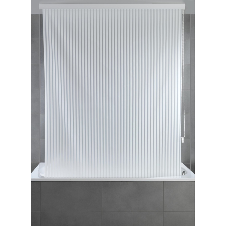 WENKO 23864100 - Roletă de duș 132x240 cm, albă