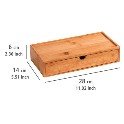 WENKO 23921100 - Cutie TERRA 28x14 cm maro
